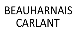 Beauharnais Carlant
